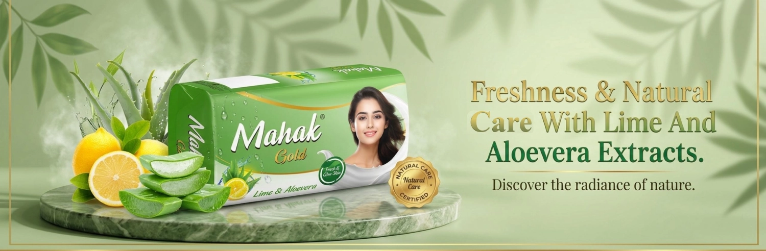 Freshness &amp; Natural Skin Care With Lime And Aloevera Extracts.